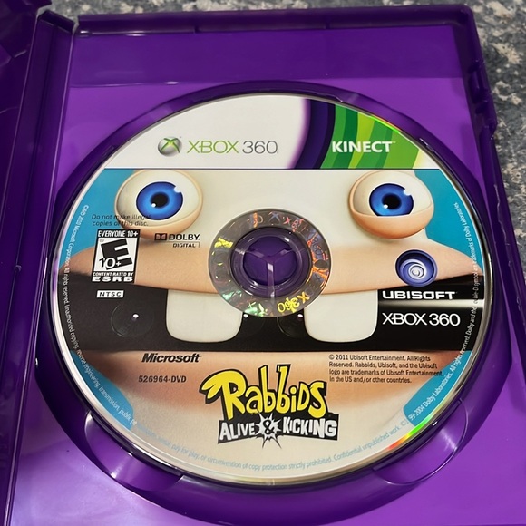 5 for $60 - Rabbids Alive & Kicking Xbox 360 - Picture 3 of 4
